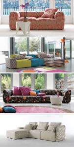 beautiful italian floral sofas
