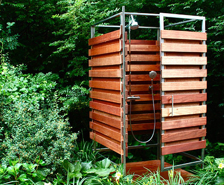 Oborain Solo and Piccolo Outdoor Shower