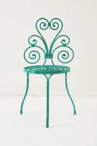 Le Versha Chair, Turquoise 2