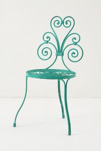 Le Versha Chair, Turquoise 3