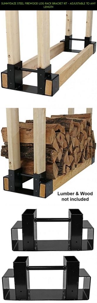 adjustable firewood rack for outdoor usage