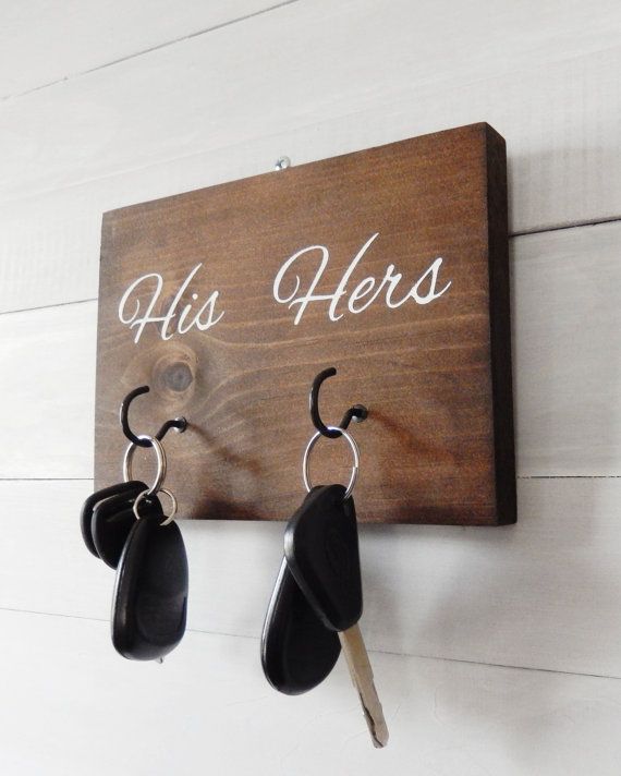 couple key holder for wall diy