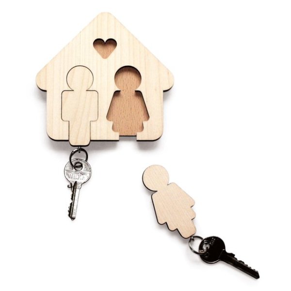 couple key holder design