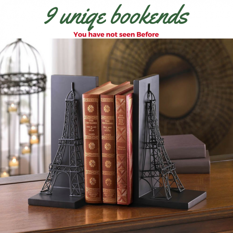 9 unique bookends you have not seen before