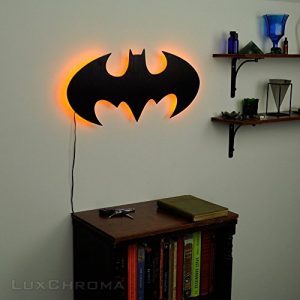 batman wall light sculpture