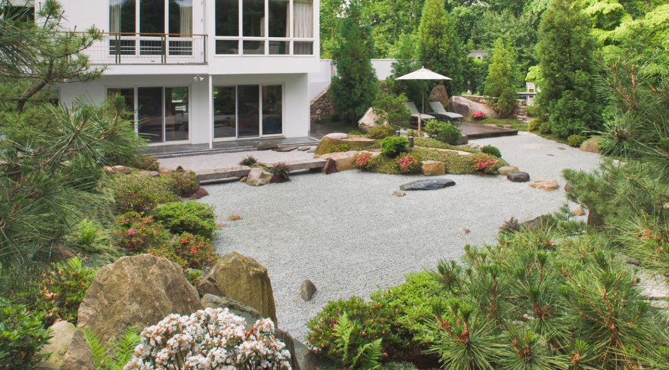 beautiful japanese garden in Boston area by zenassociates