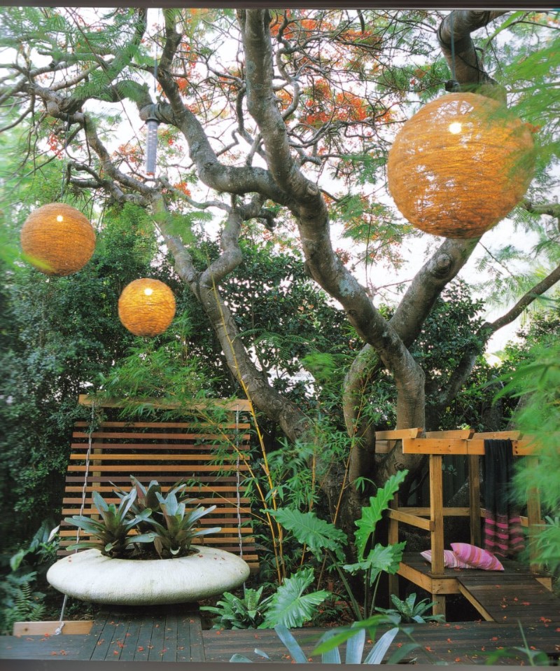 japanese lantern for backyard garden