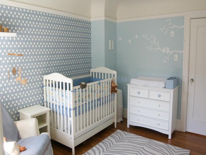 contemporary baby boy nursery room decorative ideas