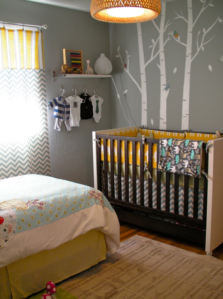 cozy baby boy nursery room design idea