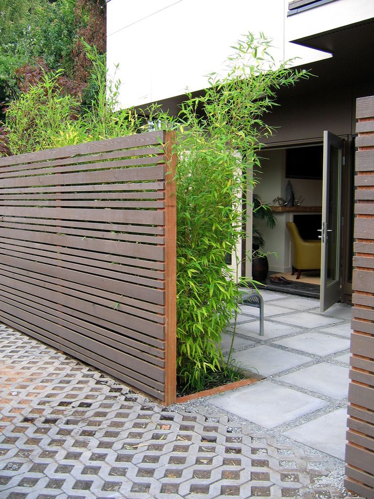 luxury japanese fence style