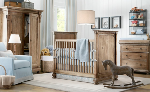 rocking horse for baby boy room decorative ideas