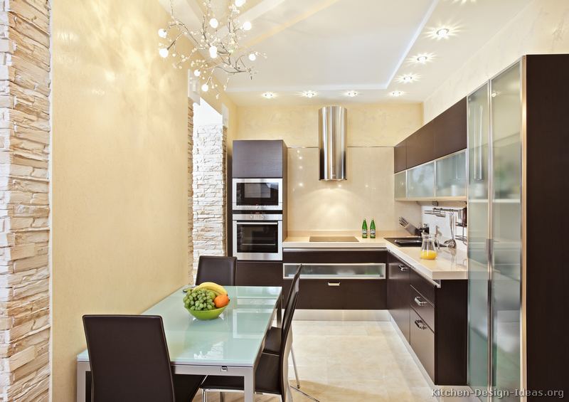 contemporary kitchen design for a studio appartment