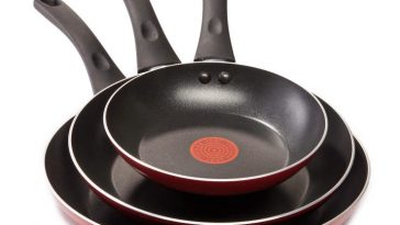 t fal frying pan design