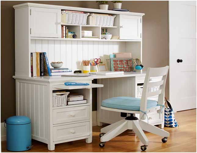 white study desk for adolescent children