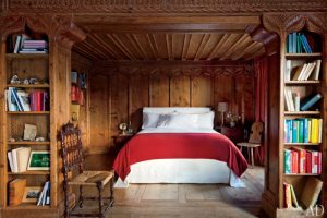 designed by peregalli master bedroom style in a swiss chalet