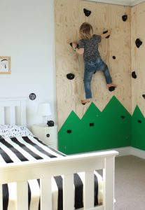 wall climbing at home DIY