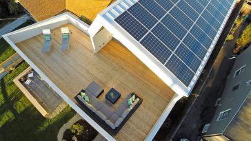 beautiful solar panel on roof home owner Australia