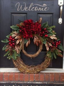 beautiful christmas garland for door