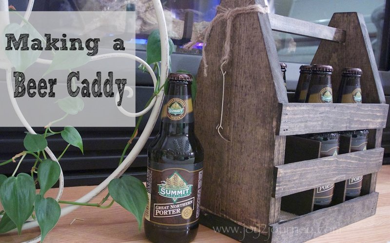 beer caddy - yet another unique gift ideas for grandfather who does not want anything