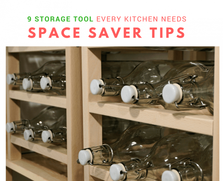 9 Must Have Storage Tools for Your Kitchen - Space Saving Tips