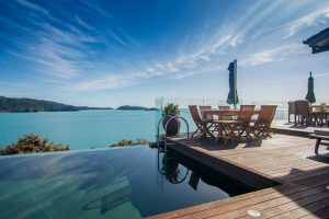 day time infinity pool of new zealand finest resort - Split Apple Retreat at Motueka