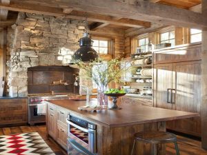 rustic italian design kitchen style