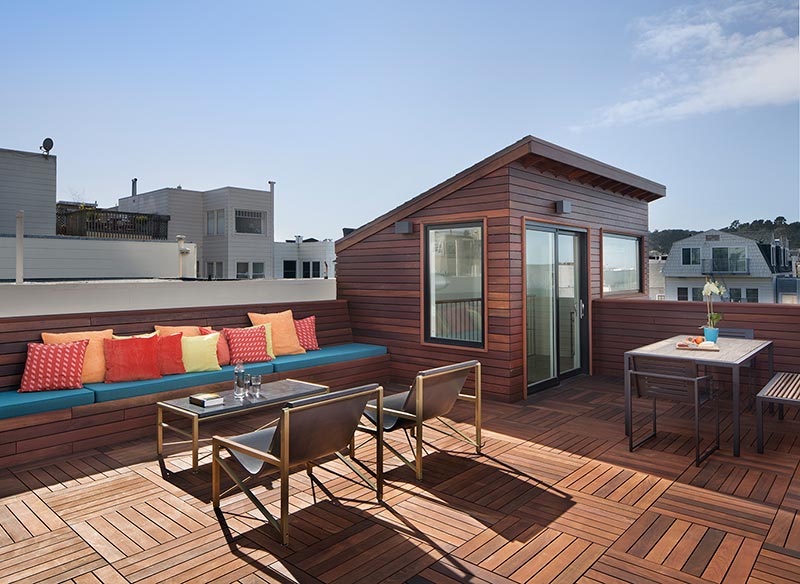 outdoor deck fine home construction for exterior