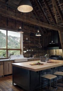 kitchen islands in the canyon barn
