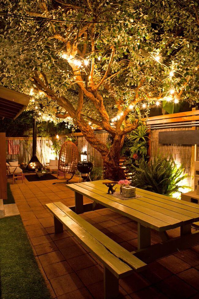8 Outdoor Party Lighting Ideas, Outdoor String Lights For Trees