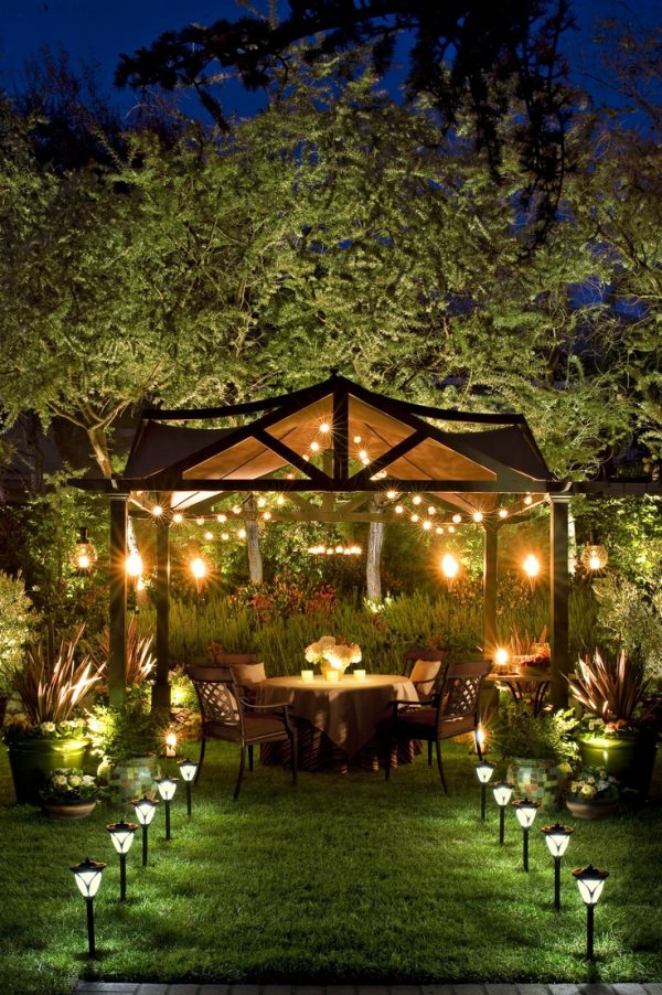 Cheap Outdoor Party Lighting Ideas 