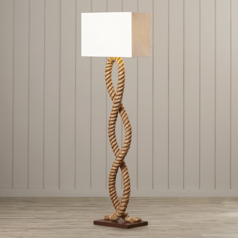 floor lamp for decorating a studio apartment on budget