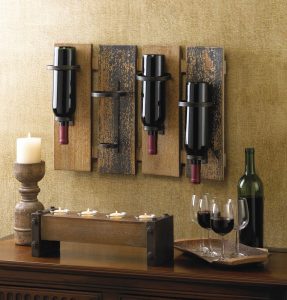 wine wall rack install installation