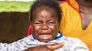 baby crying due to relocation of house