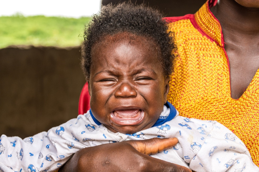 baby crying due to relocation of house